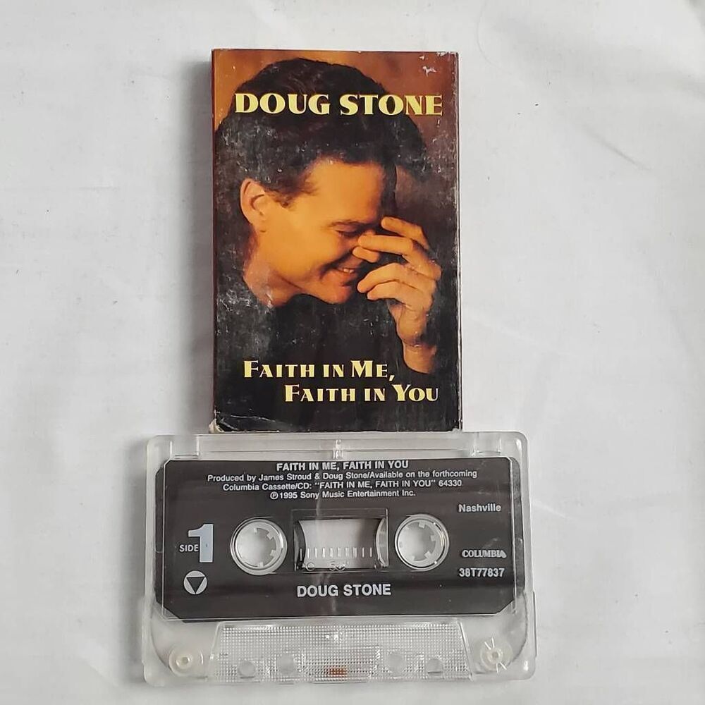 Doug Stone – Faith in Me, Faith in You Cassette Single (1995)